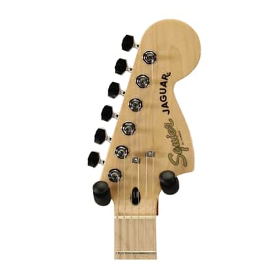 Squier FSR Affinity Jaguar Electric Guitar Vintage Tremolo Short Scale Body (Right Handed, Graffiti Yellow) image 4
