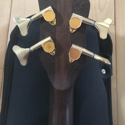 Warwick Streamer LX 4 Left Handed 1998 Flamed Maple Oil Finish image 15