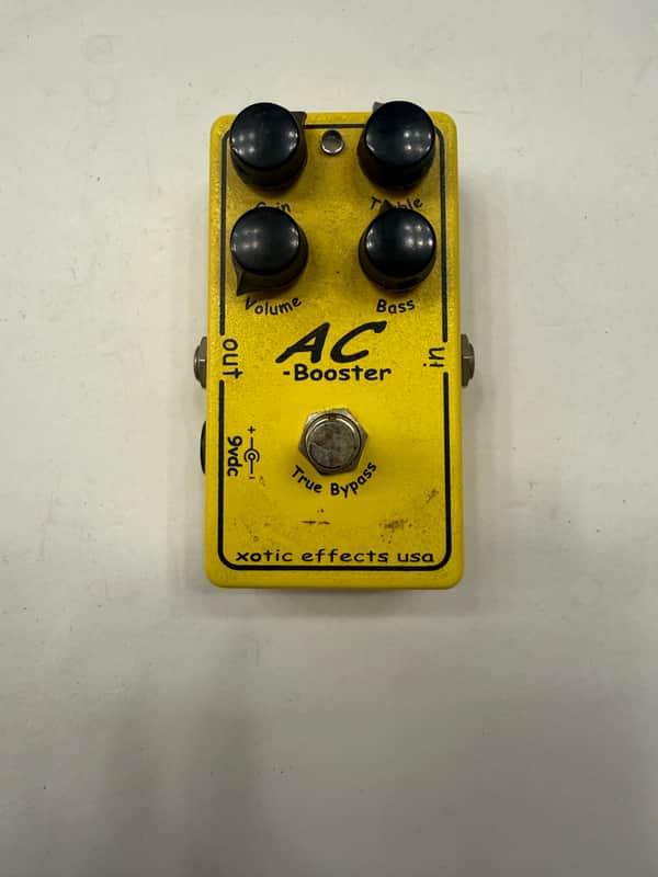 Xotic Effects AC Booster Overdrive Clean Boost True Bypass Guitar Effect Pedal image 1