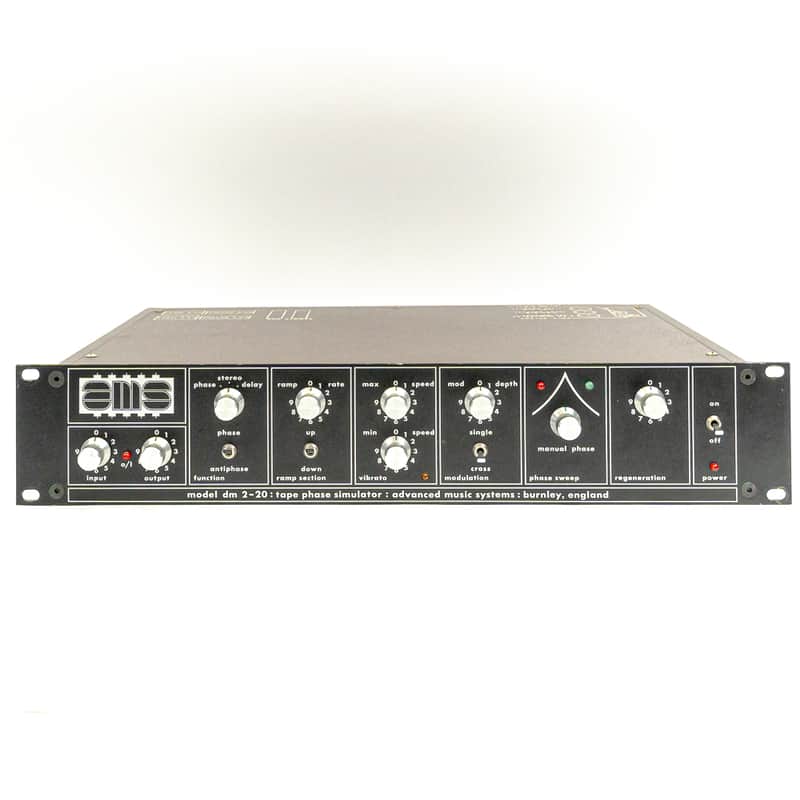 1984 AMS DM2-20 Tape Phase Simulator Phaser Flanger TZF Vintage Analog Processor image 1