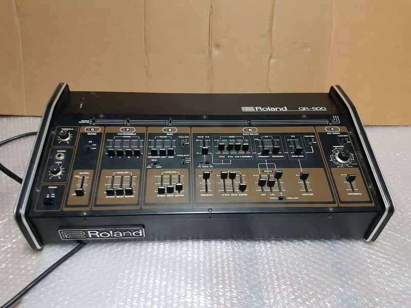80's ROLAND GR 500 GUITAR SYNTHESIZER MODULE EXTERNAL CY / GATE image 1