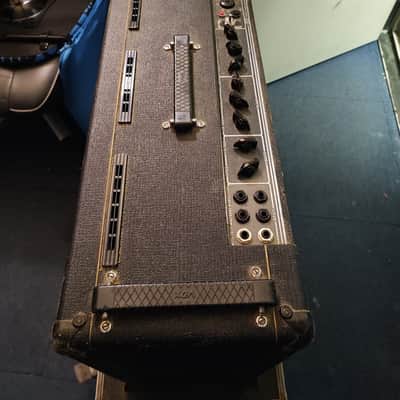 Vox AC-30/6 Twin Top Boost 3-Channel 30-Watt 2x12" Guitar Combo 1963 - 1965 - Black with Brown Diamond Cloth image 12