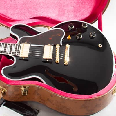 2025 Gibson Custom Shop ES-355 ’59 Reissue Black | Original Hard-Shell Case | Certificate of Authenticity image 1