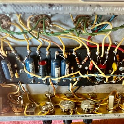 Fender Vibrolux Reverb 1967 AA864 Black Line Drip Edge image 20