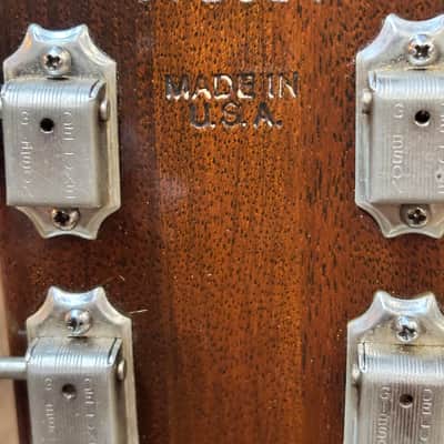 Gibson J160E 1971 - Cherry Sunburst image 10
