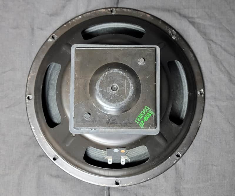 Eminence 121638G 12" Square Back Speaker from 1980 (16 Ohms) image 1