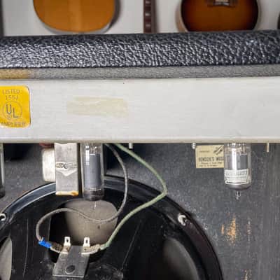 1975 Fender Musicmaster Bass Model CFA 7010 1x12" 12w Guitar Combo Amp image 8