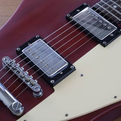 2006 Epiphone Korea Limited Edition Custom Shop Firebird (Worn Cherry) image 5