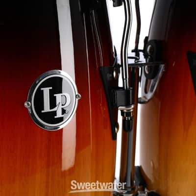 Latin Percussion Aspire Series Conga 2-piece Set with Stand - Vintage Sunburst (LPA646VSBd1)