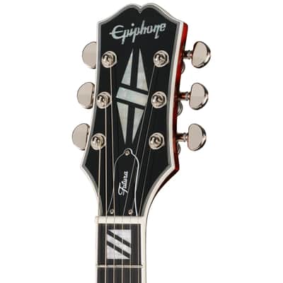 Epiphone Inspired by Gibson Futura SG Custom Electric Guitar - Midnight Ember Shift image 7