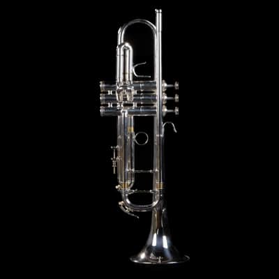 DEMO B&S Challenger 1 3137 Professional Bb Trumpet BS3137-2-OW - Silver Pated image 1