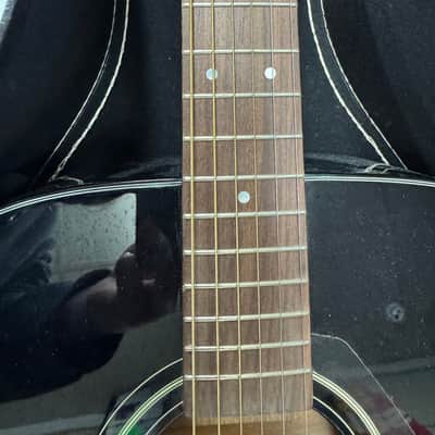 Yamaha F335-BL Dreadnought Acoustic Guitar 2010s - Black image 4