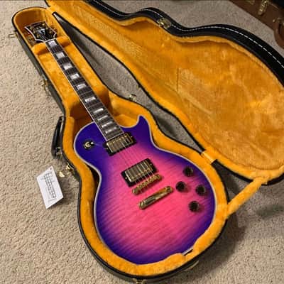 Rare Gibson Les Paul Custom Axcess Neon Burst 2024 - Bengal Burst image 24