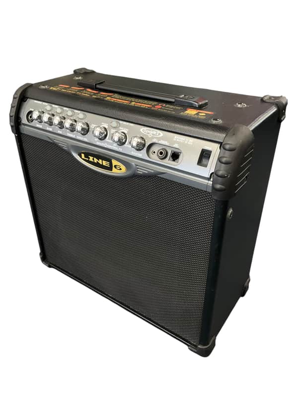 Line 6 Spider II 30-Watt 1x12" Digital Modeling Guitar Practice Amp 2004 - 2006 - Black image 1