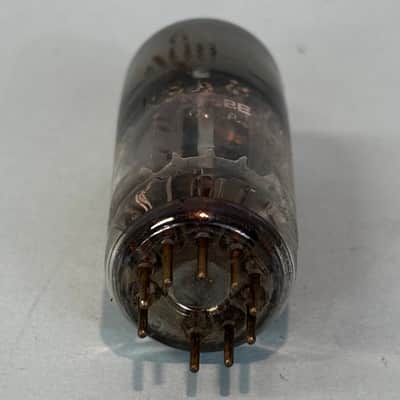 1963 General Electric 6AU8A Vintage 1960s GE Gray Plate D Getter Tube! T448 image 6
