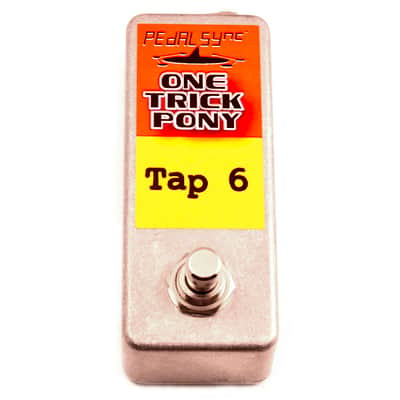 One Trick Pony .:. Tap 6 - Line 6 Tap Tempo Controller Footswitch by Molten Voltage image 1