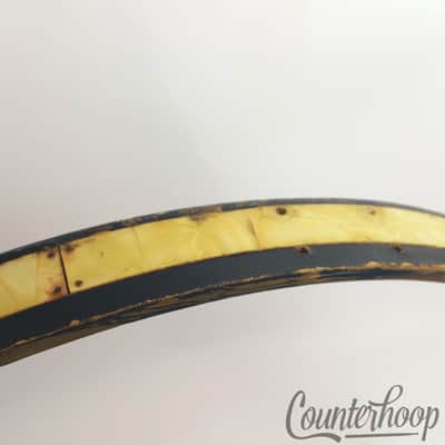 *Leedy 16" 1Ply WMP Maple Wood Hoop/Rim Floor Tom Drum/Snare Batter 20s Rare USA image 3