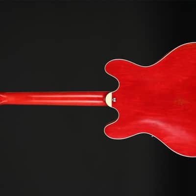 Eastman T64/V-RD Thinline with Bigsby Antique Red #P2300781 image 4