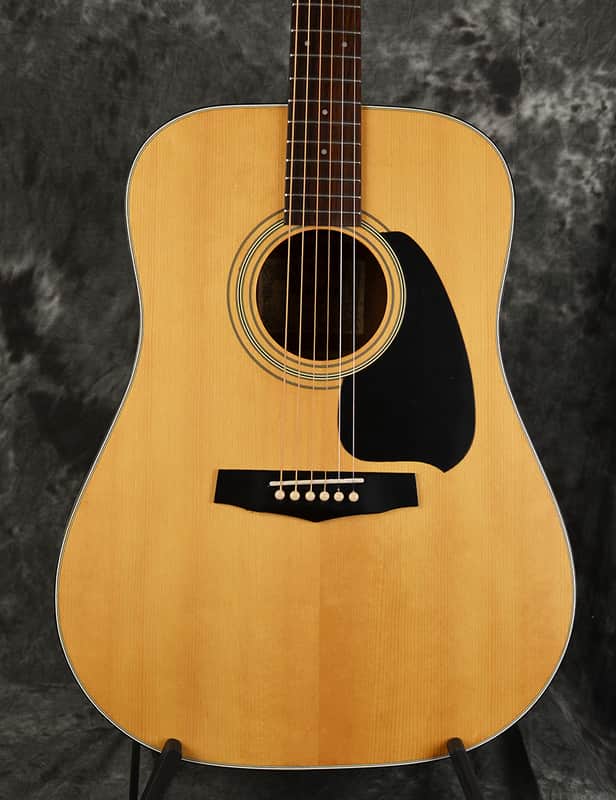 Ibanez V280 Dreadnaught 1984 Natural Made in Japan | Reverb