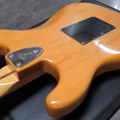 1979 Fender Stratocaster Natural Butterscotch Ash American Vintage 70s 1970's USA Strat Guitar image 17