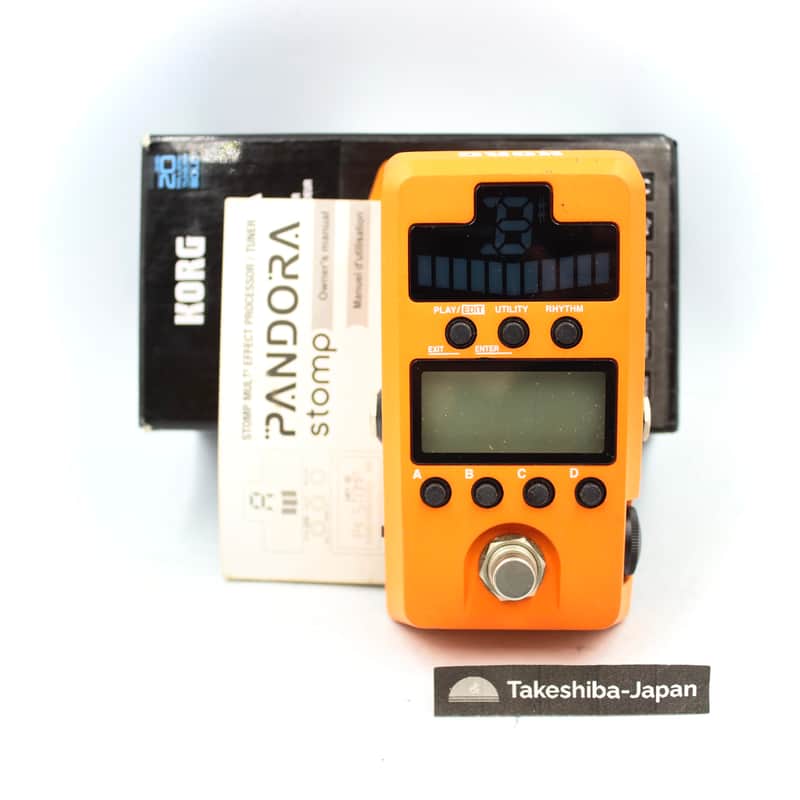 Korg PX-ST Pandora Stomp Orange With Original Box Guitar | Reverb UK