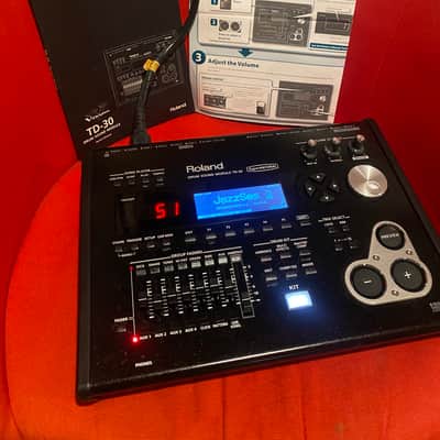 Roland TD-30 Drum Sound Module 2012 - 2016 - Black image 1