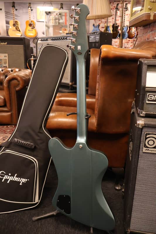 Epiphone Firebird Pelham Blue with Gigbag | Reverb Australia