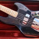 Beautiful Vintage 1978 Black Fender Jazz Bass & Original Case