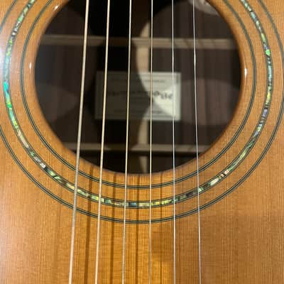Stone bridge G 23 CR Cutaway 2012 - Cedar top, rosewood back & sides, Ebony, fright, board, and saddle image 5