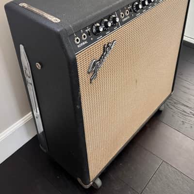Fender Super Reverb 2-Channel 40-Watt 4x10" Guitar Combo 1963 - 1967 - Black Panel image 3