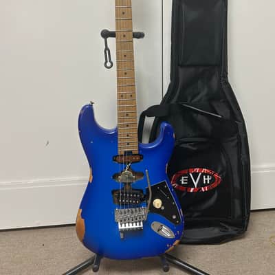 EVH Frankenstein "Frankie" Relic Electric Guitar- Blueburst image 1