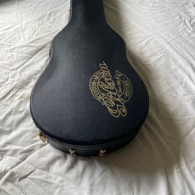 Early 2000's Gibson Custom Shop "Custom/Art/Historic" Les Paul Black Tolex Plush Hardshell Case image 2