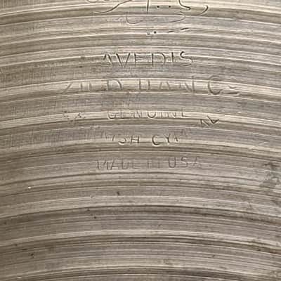 ZILDJIAN 15" AVEDIS HI-HATS - 60/70s? - AMAZING! image 8