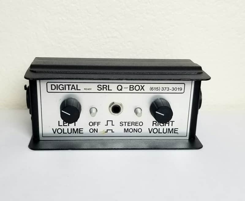 Sonic Rainbow Labs SRL Q-BOX Cue Mix Headphone Box (vintage) - * Make OFFER! image 1