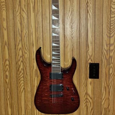 Jackson X Series DKXT Dinky 2012 Transparent Quilted Red image 14