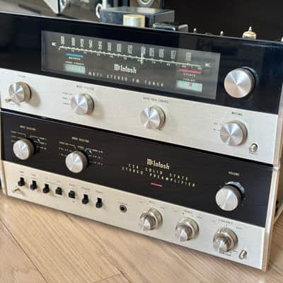 McIntosh MC250 Power Amplifier, C24 Preamplifier & MR71 Tube Tuner ~ORIG OWNER~ LOOK ! image 3