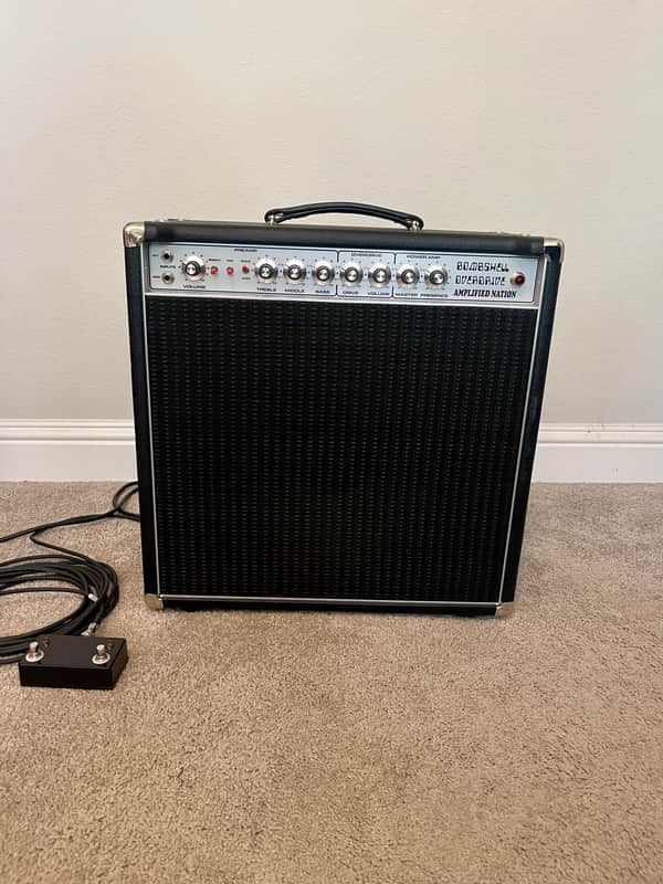 Amplified Nation Bombshell Overdrive 100W 1x12 Combo - black image 1