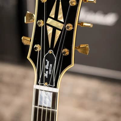 Gibson Custom Shop 1968 Les Paul Custom Reissue Electric Guitar - Ebony with Hardshell Case image 6
