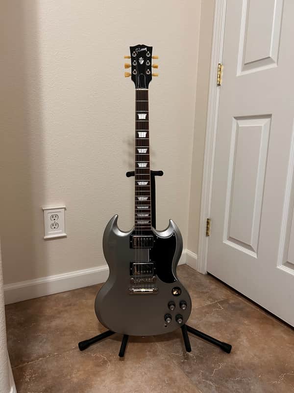 Gibson SG Standard '61 2023 - Present Silver Mist image 1