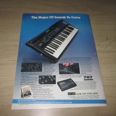 Korg Patches Magazine's - 1988 (Vol.4 nr.2) and 1990 (Vol.6 nr.1) - Original Vintage Synthesizer Brochure/Catalog image 7