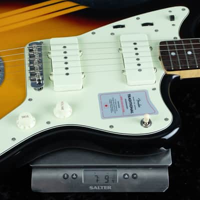 Fender Made in Japan Traditional 2025 Collection 60s Jazzmaster 3 Tone Sunburst Natural Stripe JD25022611 image 6