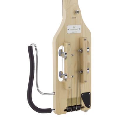 Traveler Guitar Ultra-Light Bass Acoustic-Electric Travel Bass Guitar (Gloss Black) image 9
