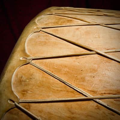 Native American Ceremonial Powwow Drum Large image 6