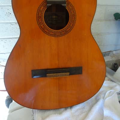 Yamaha Yamaha G130A Classical Guitar (Brown Label) 1960's Light Brown image 1