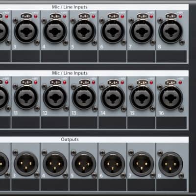 PreSonus NSB 16.8 16x8 AVB Network Stagebox 2018 - Present - Black image 3