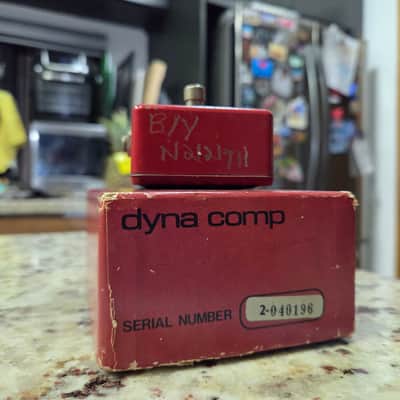 MXR MX-102 Block Dyna Comp 1975 - 1984 - Red image 5