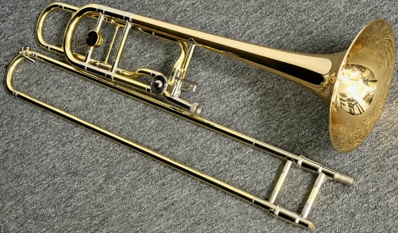 Yamaha Xeno Model YSL-882GO Bb/F Trigger Trombone image 1