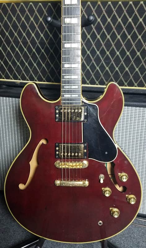 Yamaha SA2000S Solid Spruce Top Burgundy & OHSC 1978 image 1