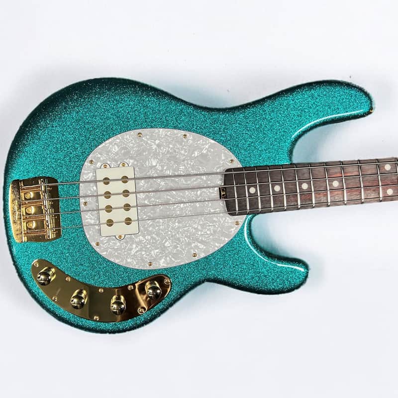 Ernie Ball Music Man Stingray 4 Special, Ocean Sparkle / Roasted Maple *IN STOCK image 1