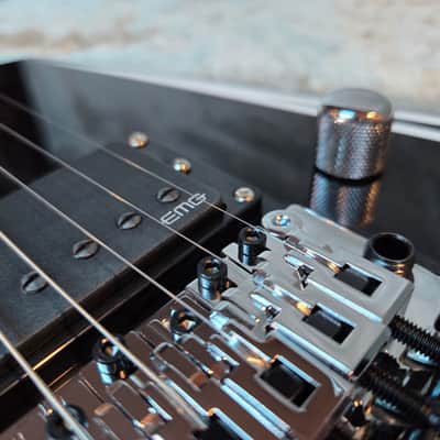 ESP LTD Alexi Laiho Sawtooth SE 20th Anniversary 2026 - black with white stripes image 5